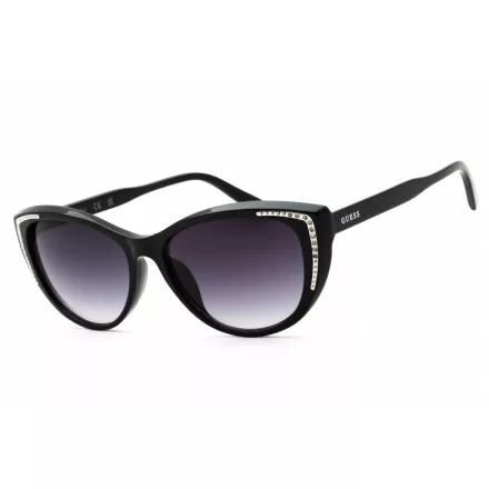 Guess Outlet GO00006 napszemüveg csillógó fekete  / gradiens füstszürke női /kamper 1 napos szállítás