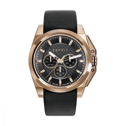 Esprit férfi óra karóra Night bőr rosegold ES108711002 /kamprt1112 Várható érkezés:12.05