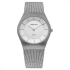 Bering Unisex férfi női óra karóra Titan vékony klasszikus - 11935-000 Meshband kamprtw0616