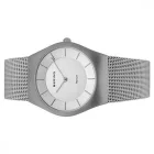 Bering Unisex férfi női óra karóra Titan vékony klasszikus - 11935-000 Meshband kamprtw0616