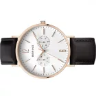 Bering férfi óra karóra Ultra vékony 14240-464 bőr kamprtw0616