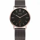 Bering férfi óra karóra vékony Radio Control -53739-262 Meshband kamprtw0616