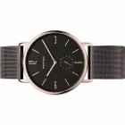 Bering férfi óra karóra vékony Radio Control -53739-262 Meshband kamprtw0616