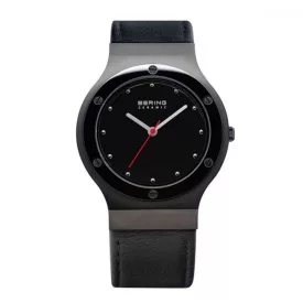   Bering Unisex férfi női óra karóra vékony kerámia - 32538-447-1 bőr kamprtw0616