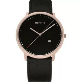   Bering férfi óra karóra vékony klasszikus - 11139-534 bőr kamprtw0616
