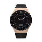Bering férfi óra karóra 51640-166 Funkuhr nemesacél kamprtw0616
