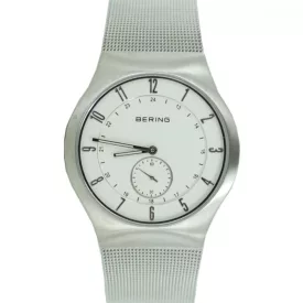   Bering férfi óra karóra vékony Radio Control - 51940-000 Meshband kamprtw0616