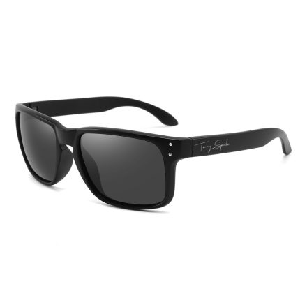 Tommy Spade TS9505 TSP3016RECYC LED-11  férfi fekete polarizált napszemüveg /kamptsp1227 várható érkezés:05.25