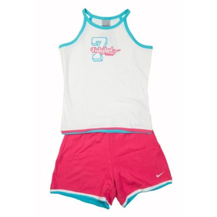 Nike lány fehér, rózsaszín altéta, nadrág szett XL (158-170 cm) 423570/101 /kamplvm Várható érkezés: 05.25