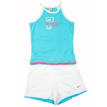 Nike lány fehér, rózsaszín altéta, nadrág szett XL (158-170 cm) 423570/400 /kamplvm Várható érkezés: 05.05