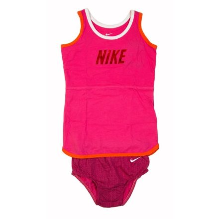 Nike bébi lány rózsaszín ruha, kisbugyi 75-80 cm 373206/680 /kamplvm Várható érkezés: 05.25