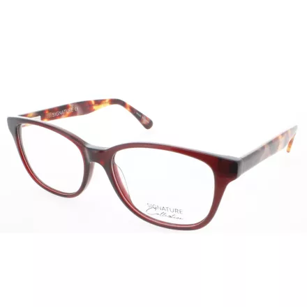 Signature unisex szemüvegkeret Pn117-Wine-53 