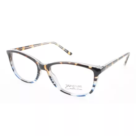 Signature unisex szemüvegkeret S7006-TortToBlueStripe-51 