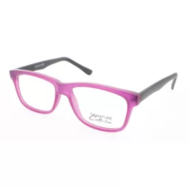 Signature unisex szemüvegkeret S7004-PUR/BLK-49 