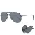 Aviator napszemüveg AVGSR 5BK 63 Unisex férfi női 