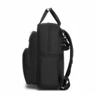Miss Lulu London BCM2532 - Miss Lulu Stilvoller multifunktionaler Wickelrucksack  isolierten Flaschenhaltern, Kinderwagenhaltern és gurulós táska-Schlaufe - fekete