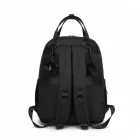 Miss Lulu London BCM2532 - Miss Lulu Stilvoller multifunktionaler Wickelrucksack  isolierten Flaschenhaltern, Kinderwagenhaltern és gurulós táska-Schlaufe - fekete