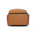 Miss Lulu London BPK2502 - Kono Klassischer Freizeitrucksack  laptopzseb és gepolsterten Trägerriemen  tägliche Pendelwege - fekete és barna