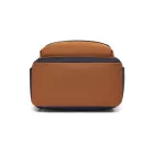 Miss Lulu London BPK2502 - Kono Klassischer Freizeitrucksack  laptopzseb és gepolsterten Trägerriemen  tägliche Pendelwege - Marineblau és barna
