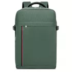 Miss Lulu London BPK2504 - Kono 20L Kabinenrucksack  roter Verzierung  15,6" Laptop – wasserabweisender Reisetagesack  Gepäckgurte - zöld