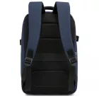 Miss Lulu London BPK2504 - Kono 20L Kabinenrucksack  roter Verzierung  15,6" Laptop – wasserabweisender Reisetagesack  Gepäckgurte - Marineblau