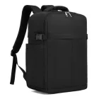 Miss Lulu London BPK2505 - Kono Urban Smart 15L kézipoggyász-hátizsák  Gepäckriemen – Ideal  Reisen, Arbeit & tägliche Pendelwege - fekete