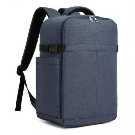 Miss Lulu London BPK2505 - Kono Urban Smart 15L kézipoggyász-hátizsák  Gepäckriemen – Ideal  Reisen, Arbeit & tägliche Pendelwege - Marineblau