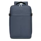 Miss Lulu London BPK2505 - Kono Urban Smart 15L kézipoggyász-hátizsák  Gepäckriemen – Ideal  Reisen, Arbeit & tägliche Pendelwege - Marineblau