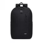 Miss Lulu London BPK2519 - Kono Laptop-hátizsák  15,6" laptopzseb, stylischer Pendler-hátizsák  reflektierenden vállpánt - fekete
