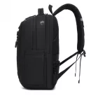 Miss Lulu London BPK2519 - Kono Laptop-hátizsák  15,6" laptopzseb, stylischer Pendler-hátizsák  reflektierenden vállpánt - fekete