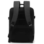 Miss Lulu London BPK2524 - Kono Geräumiger, organisierter Personal-termék-hátizsák (40×30×20)  15,6"-laptopzseb és Clamshell-főrekesz - fekete