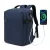 Miss Lulu London BPK2524 - Kono Geräumiger, organisierter Personal-termék-hátizsák (40×30×20)  15,6"-laptopzseb és Clamshell-főrekesz - Marineblau