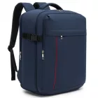 Miss Lulu London BPK2524 - Kono Geräumiger, organisierter Personal-termék-hátizsák (40×30×20)  15,6"-laptopzseb és Clamshell-főrekesz - Marineblau