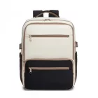 Miss Lulu London BPK2529 - Kono Kompakter 15,6" Laptop-utazótáska - 40x30x20cm,  unter den Sitz,  gurulós táska-tok - bézs és fekete