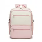 Miss Lulu London BPK2529 - Kono Kompakter 15,6" Laptop-utazótáska - 40x30x20cm,  unter den Sitz,  gurulós táska-tok - bézs és rózsaszín
