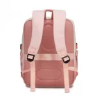 Miss Lulu London BPK2529 - Kono Kompakter 15,6" Laptop-utazótáska - 40x30x20cm,  unter den Sitz,  gurulós táska-tok - bézs és rózsaszín