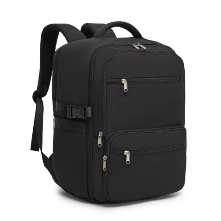Miss Lulu London BPK2529 - Kono Kompakter 15,6" Laptop-utazótáska - 40x30x20cm,  unter den Sitz,  gurulós táska-tok - fekete