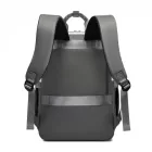Miss Lulu London BPK2530 - Kono Geräumiger, wasserabweisender Laptop-hátizsák  Reisen és Pendeln - Gepolsterter Laptop-Fach  15,6", Reflektorstreifen - bézs és szürke