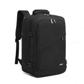   Miss Lulu London BPK2531S - Vielseitiger Business-hátizsák - Passend  15,6" Laptops, ideal  Arbeit, Reisen és den täglichen Pendelverkehr - fekete