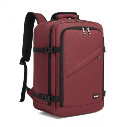 Miss Lulu London BPK2531S - Vielseitiger Business-hátizsák - Passend  15,6" Laptops, ideal  Arbeit, Reisen és den täglichen Pendelverkehr - Burgund