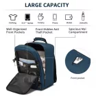 Miss Lulu London BPK2531S - Vielseitiger Business-hátizsák - Passend  15,6" Laptops, ideal  Arbeit, Reisen és den täglichen Pendelverkehr - Marineblau