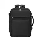 Miss Lulu London BPK2601- Kono Kabinen-utazótáska 40×20×30 cm – Wasserabweisend, Mehrere tartó, párnázott laptopzseb, Diebstahlsicher, kézipoggyász-Táska - fekete