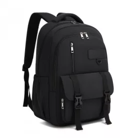   Miss Lulu London BPK2605 - KONO Robuster Wasserabweisender Kinderrucksack  Gepolstertem laptopzseb és Mehreren táska   Schule - fekete