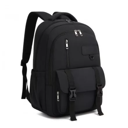 Miss Lulu London BPK2605 - KONO Robuster Wasserabweisender Kinderrucksack  Gepolstertem laptopzseb és Mehreren táska   Schule - fekete