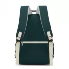 Miss Lulu London BPK2605 - KONO Robuster Wasserabweisender Kinderrucksack  Gepolstertem laptopzseb és Mehreren táska   Schule - zöld és bézs