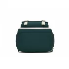 Miss Lulu London BPK2605 - KONO Robuster Wasserabweisender Kinderrucksack  Gepolstertem laptopzseb és Mehreren táska   Schule - zöld és bézs