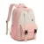 Miss Lulu London BPK2605 - KONO Robuster Wasserabweisender Kinderrucksack  Gepolstertem laptopzseb és Mehreren táska   Schule - rózsaszín és bézs