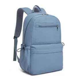   Miss Lulu London BPK2606 - KONO Stylischer Einfarbiger Freizeitrucksack  Schule és Wochenendausflüge  Mehreren táska - kék
