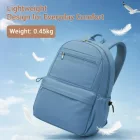 Miss Lulu London BPK2606 - KONO Stylischer Einfarbiger Freizeitrucksack  Schule és Wochenendausflüge  Mehreren táska - kék