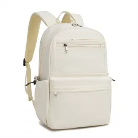   Miss Lulu London BPK2606 - KONO Stylischer Einfarbiger Freizeitrucksack  Schule és Wochenendausflüge  Mehreren táska - bézs